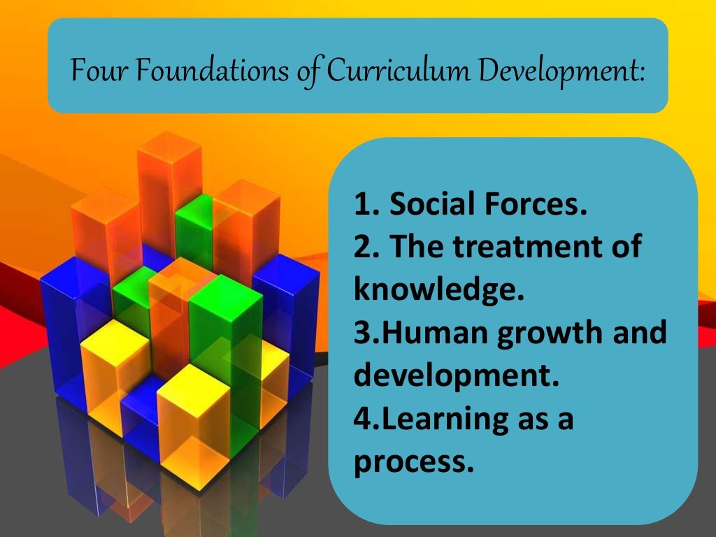 foundations of curriculum