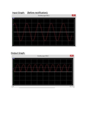 Half wave rectifier | PDF