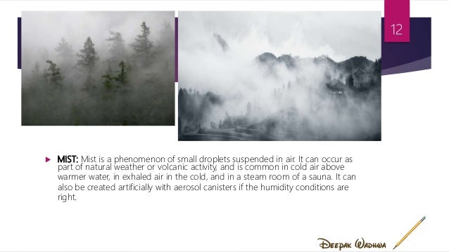 Mist Causes How Is Mist Formed : How is Mist Formed: A Detailed Explanation – PUQRD
