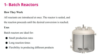 2nd lecture.pptx Chemical Reactors and Industrial Processes | PPTX