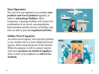 Tour Operator Roles Travel business industry | PPTX