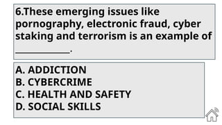 TRENDS AND ISSUES IN ICT 7 LESSON 2 WEEK 2 | PPTX