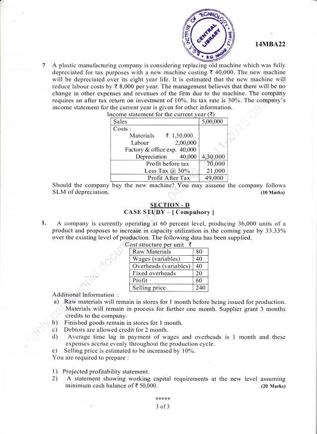 financial management pdf for mba 2nd semester