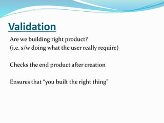 Verification and Validation in Manual Testing | PPTX