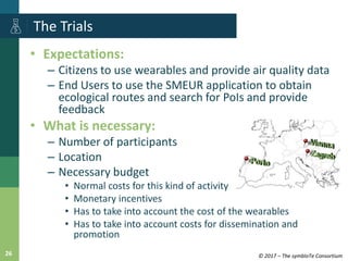 Webinar on 2nd Open Call - Applications and Trials - slideset