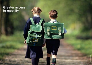 Greater access
to mobility
Imagesource:VicHealth
 