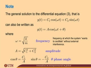2nd order ode applications | PDF