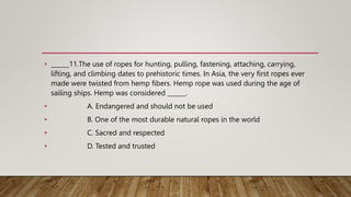Prehostiroc Rope 2nd periodical test in 21st.pptx