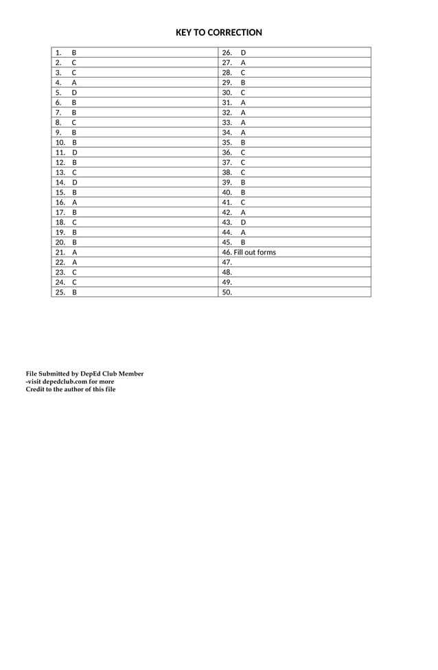 Second Periodical Test In English 5 Docx