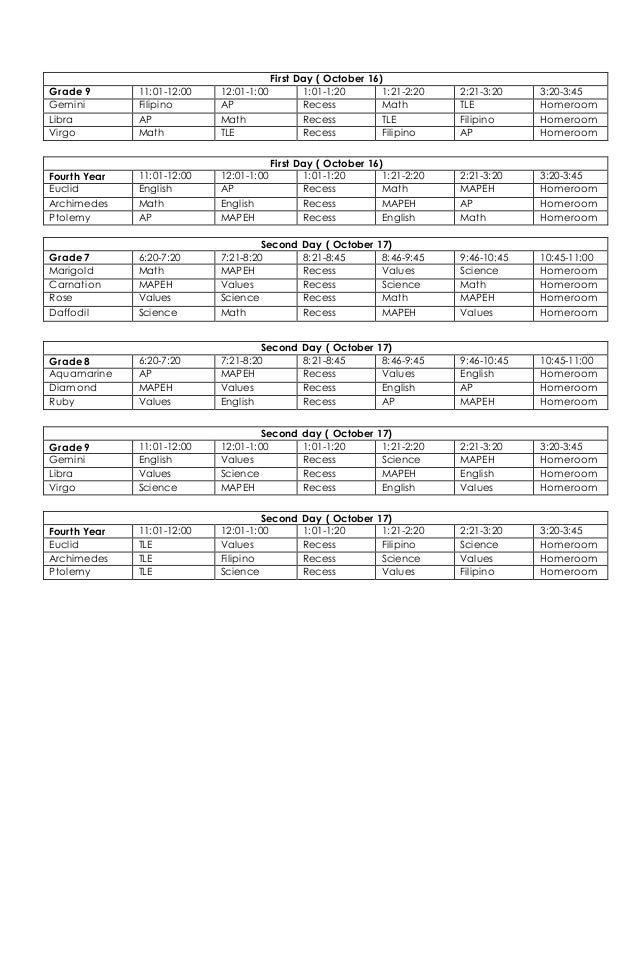 2nd periodical test test2014