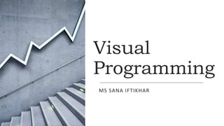 Visual programming is a type of programming | PPT