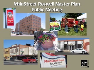MainStreet Roswell Master Plan Public Meeting 