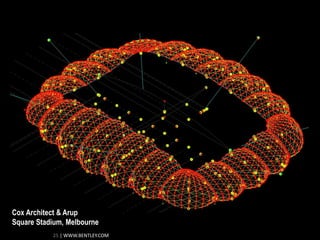 Cox Architect & Arup
Square Stadium, Melbourne
25 | WWW.BENTLEY.COM

25

 