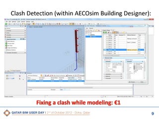 Clash Detection (within AECOsim Building Designer):

9

 