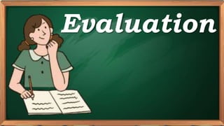 PRE-TEST
Evaluation
 