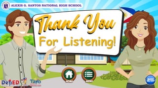 ALEXIS G. SANTOS NATIONAL HIGH SCHOOL
 