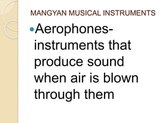 Mangyn Instrument 2nd Quarter Lesson 2 (music) | PPT