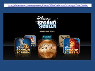 http://disneysecondscreen.go.com/PiratesOfTheCaribbeanOnStrangerTides/#video

 