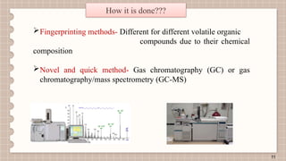 FINGERPRINTING OF VOLATILE ORGANIC COMPOUNDS FOR ASSESSMENT OF SEED ...