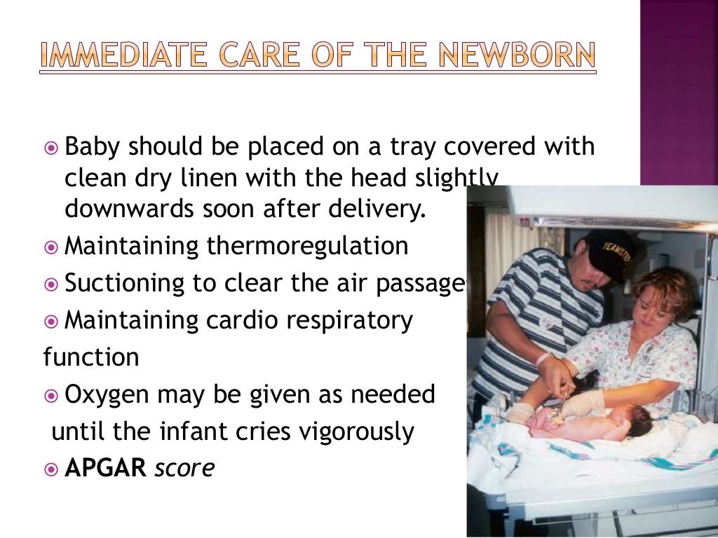 NURSING MANAGEMENT OF SECOND STAGE OF LABOUR