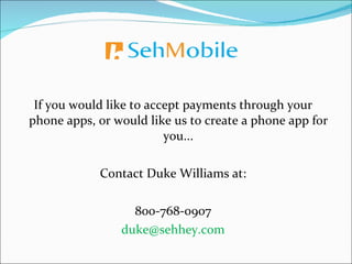 Sample payment phone app | PPT | Credit Cards | Personal Debt