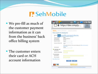Sample payment phone app | PPT | Credit Cards | Personal Debt