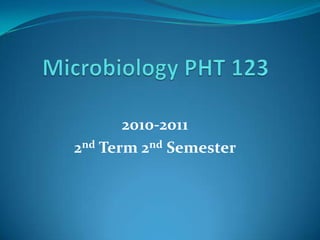 2010-2011
2nd Term 2nd Semester
 