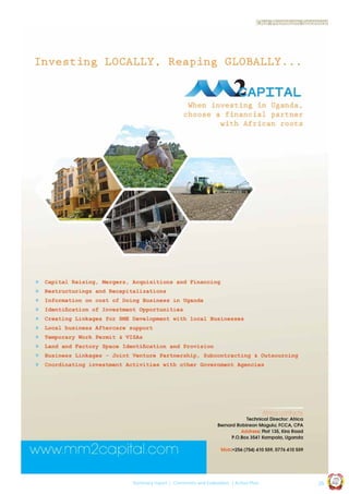 Ug a n

| 25

Co n v en

UCU

United We Can

UK

Summary report | Comments and Evaluation | Action Plan

an

on
ti

d

Our Premium Sponsor

 