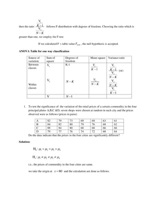 mathes probabality mca syllabus for probability and stats