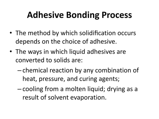 Adhesive and adhesion | PPTX | Chemistry | Science