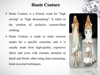 introduction to fashion and fundamentals of apparel fashion fashion | PPTX