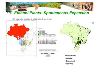 Sugarcane Agroecological Zoning for Ethanol and Sugar production in ...