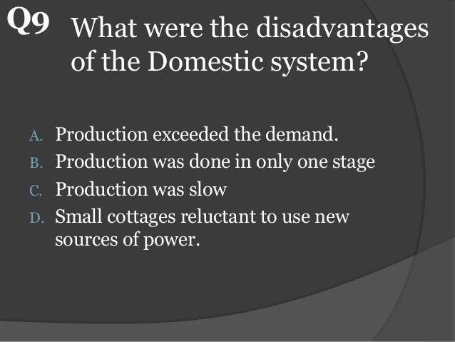 Cottage Industry In Pre Industrial Britain