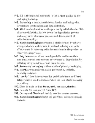 FISHERIES QUESTION BANK (4th sem)