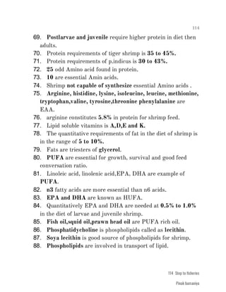 FISHERIES QUESTION BANK (4th sem)