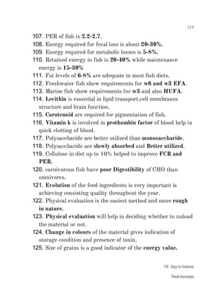 FISHERIES QUESTION BANK (4th sem)