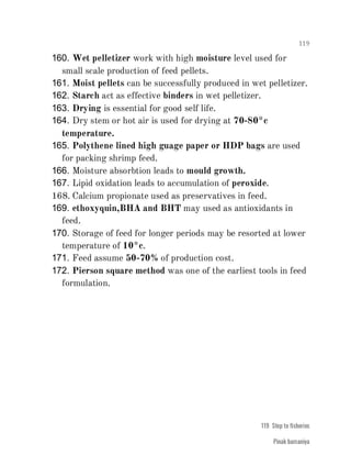 FISHERIES QUESTION BANK (4th sem)