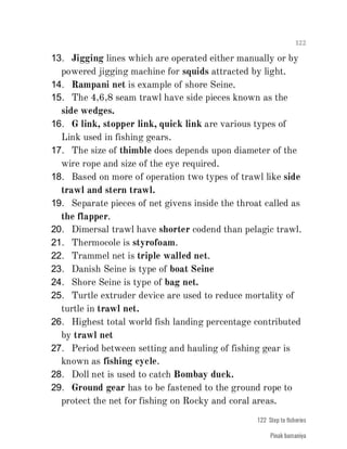 FISHERIES QUESTION BANK (4th sem)