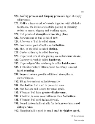 FISHERIES QUESTION BANK (4th sem)