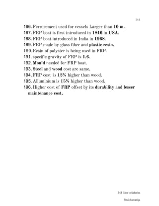 FISHERIES QUESTION BANK (4th sem)