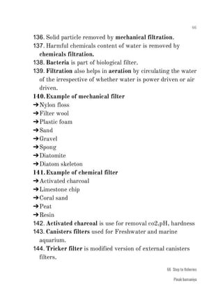 FISHERIES QUESTION BANK (4th sem)