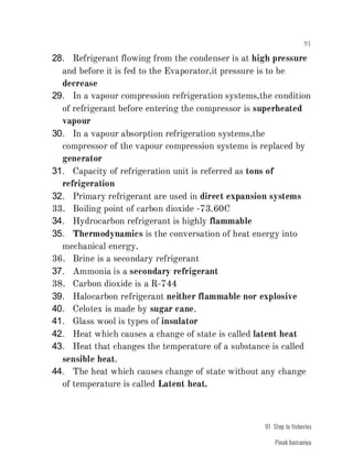 FISHERIES QUESTION BANK (4th sem)