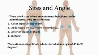 subcutaneous injection | PPTX