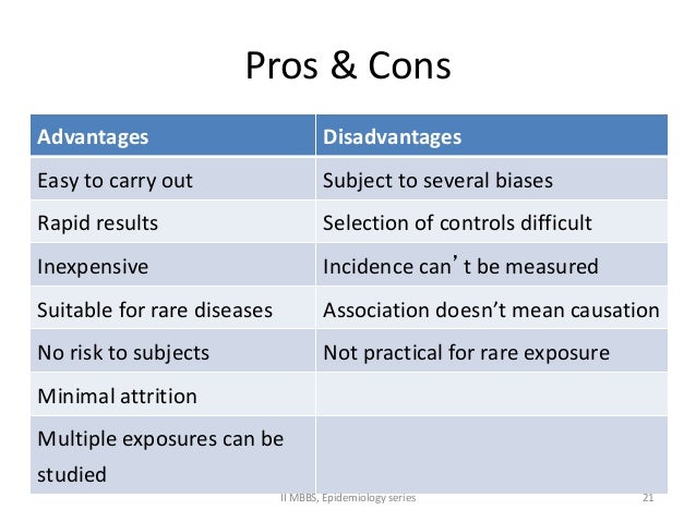 case study research pros and cons