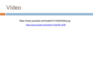 Vídeo
https://www.youtube.com/watch?v=hAXm0dIuyug
https://www.youtube.com/watch?v=UelJZG_bF98
 