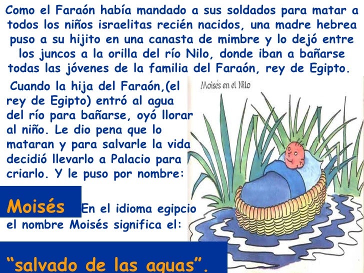 2º nivel. hist de la salvación. 2. moisés