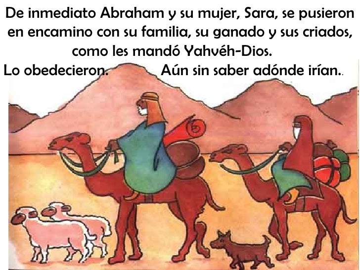 2º nivel. historia de la salvación. 1. abraham