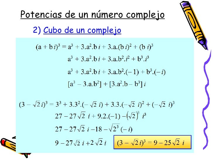 Numeros Complejos Operaciones En Forma Binomica