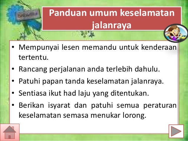 Gambar 2 Nota Panduan Keselamatan Jalanraya 3 Gambar Tanda ...