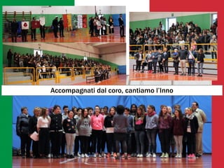 Accompagnati dal coro, cantiamo l’Inno